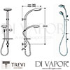 Trevi Moonshadow In-line Valve Shower Kit Spare Parts